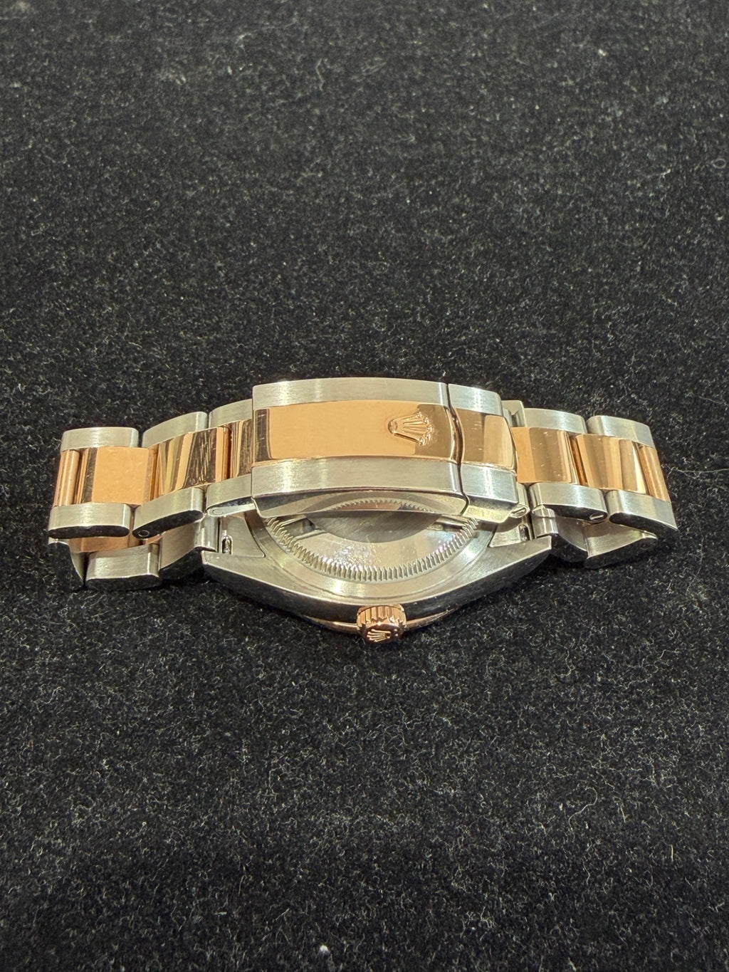 Rolex Datejust 36 126281RBR Two-Tone Rose Gold Diamond Bezel Watch (view 9)