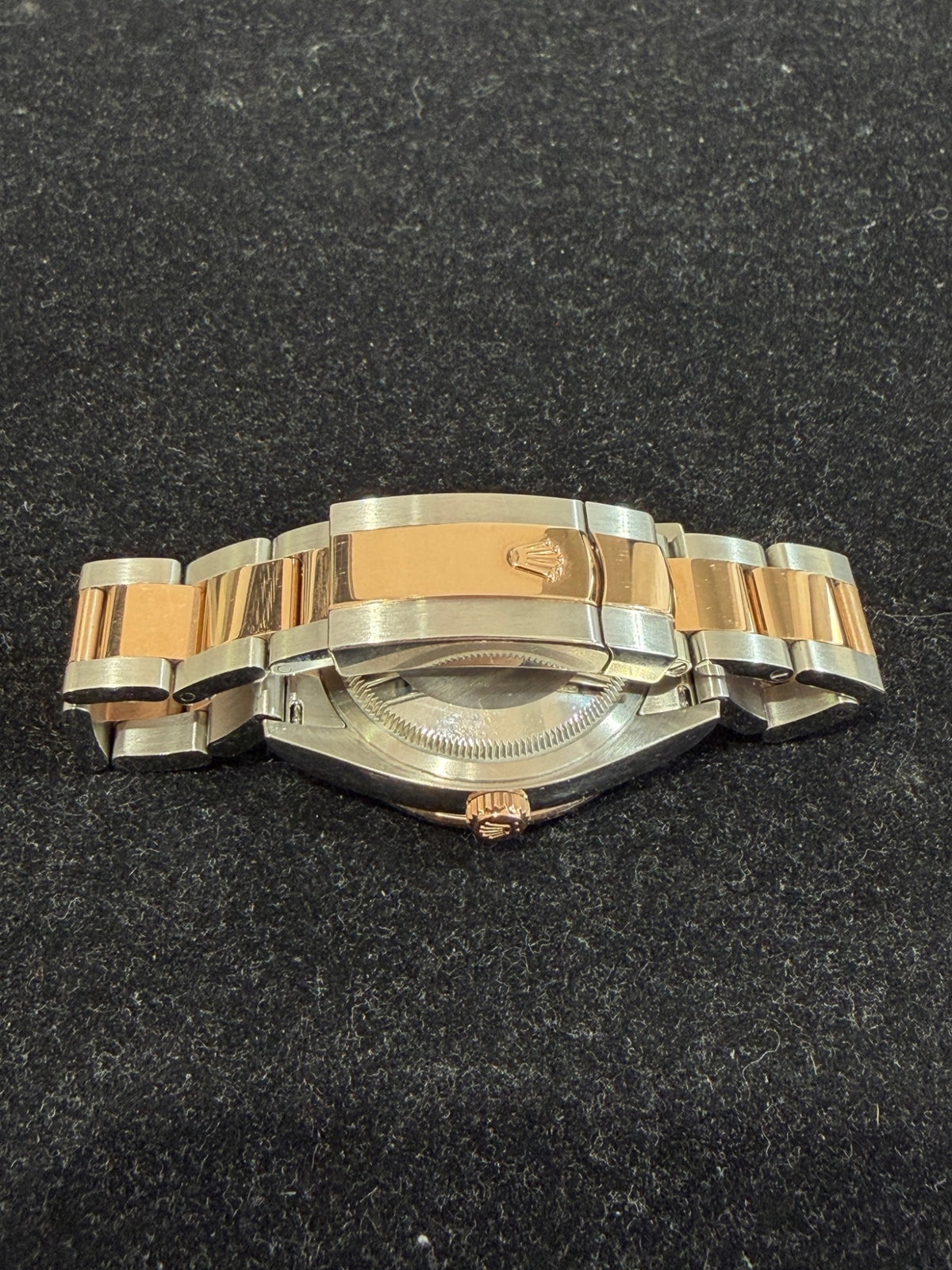 Rolex Datejust 36 126281RBR Two-Tone Rose Gold Diamond Bezel Watch (view 9)