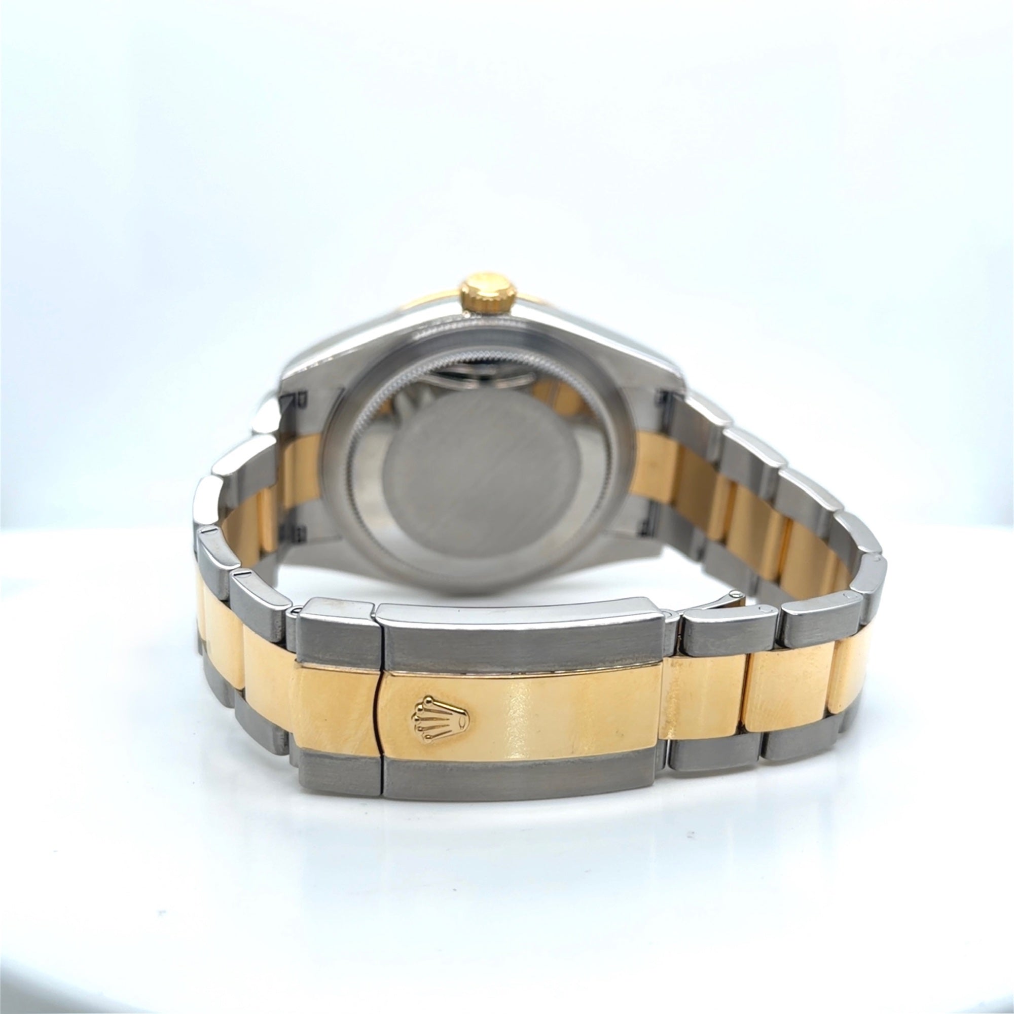 Rolex Sky-Dweller 42mm Two-Tone Steel 18k Gold Champagne Dial 326933