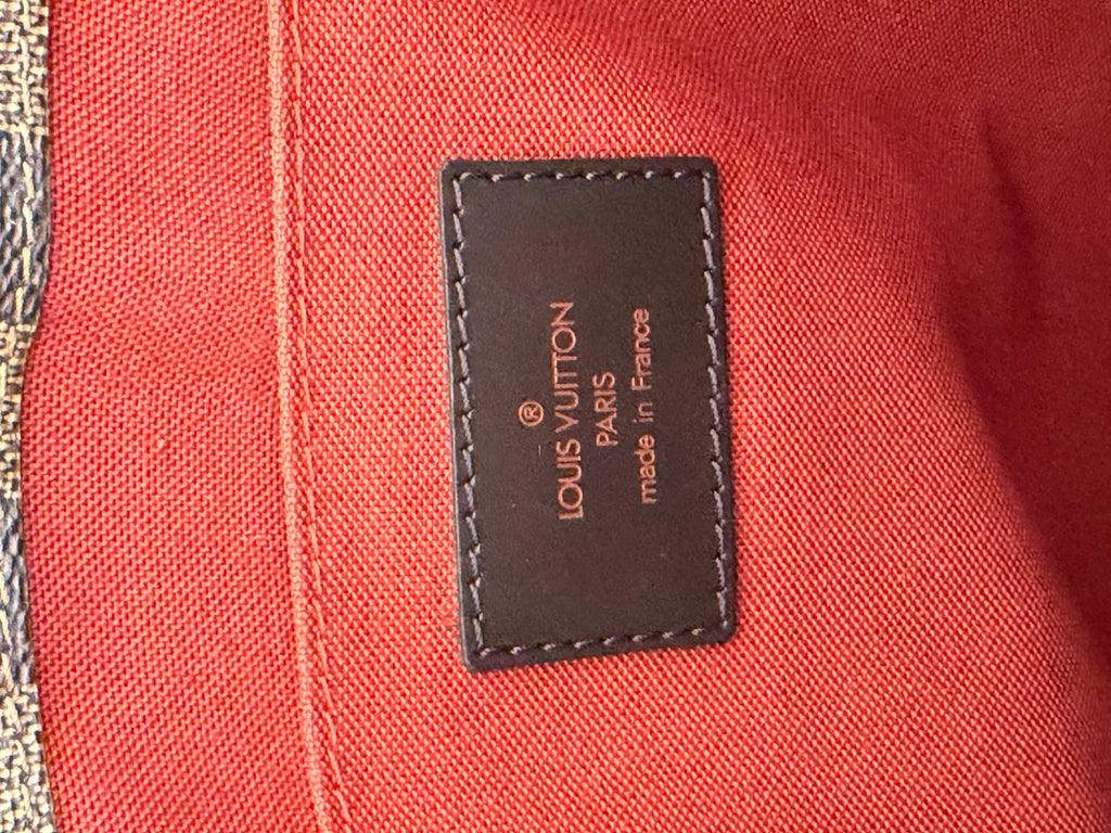 Louis Vuitton Clifton Damier Ebene Tote Shoulder Bag Brown (view 6)