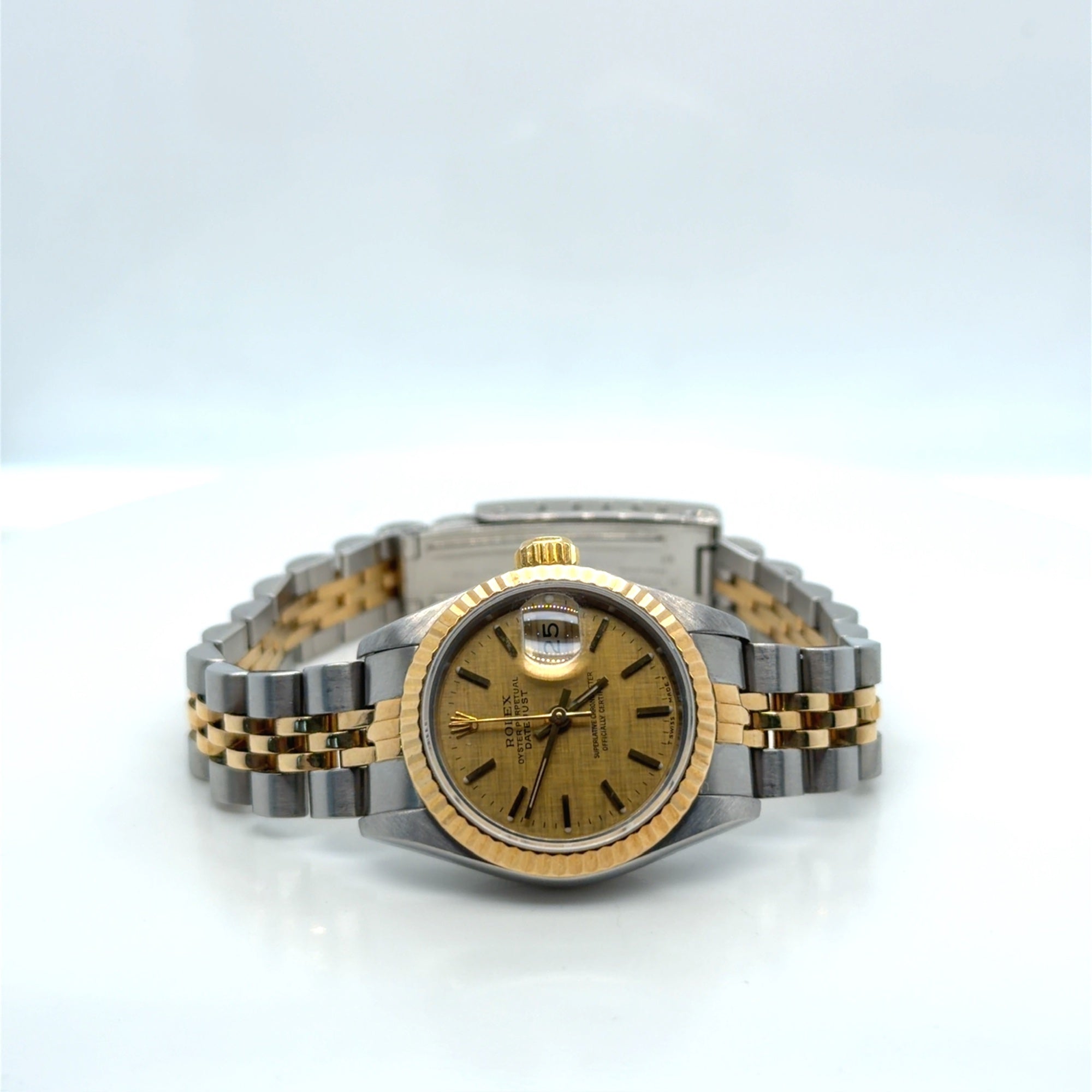Rolex Datejust 26 Two-Tone Steel & 18k Gold Watch Ref. 69173