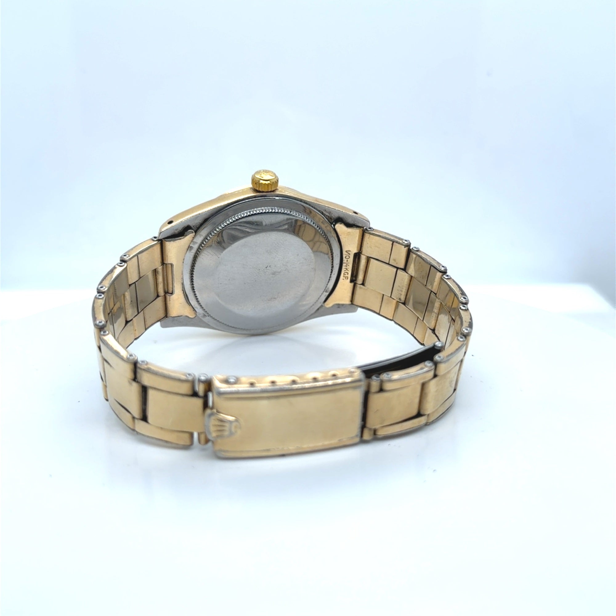 Rolex Oyster Perpetual 34mm Gold Capped Watch Ref. 1014 Automatic