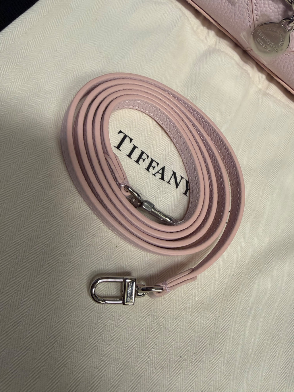 Tiffany & Co. Return to Tiffany Heart Micro Tote Pink Leather Bag (view 11)