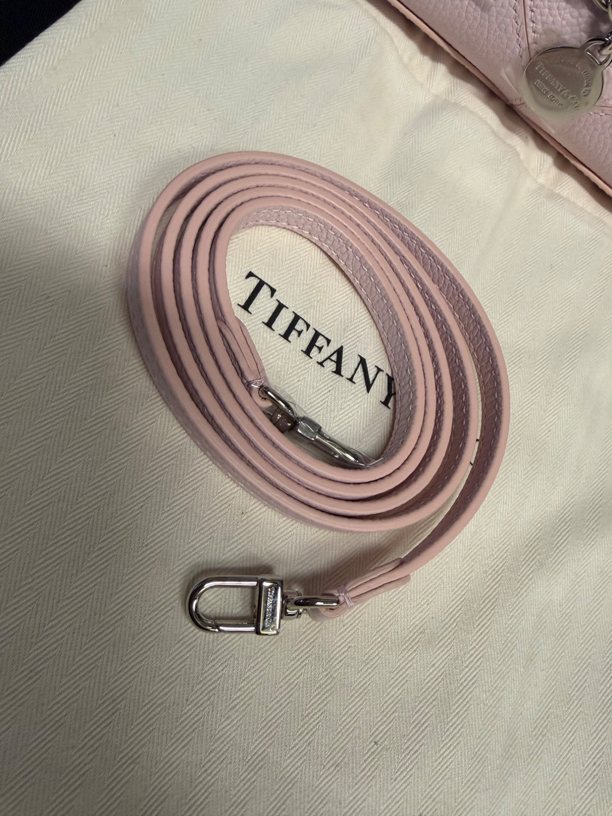 Tiffany & Co. Return to Tiffany Heart Micro Tote Pink Leather Bag (view 11)