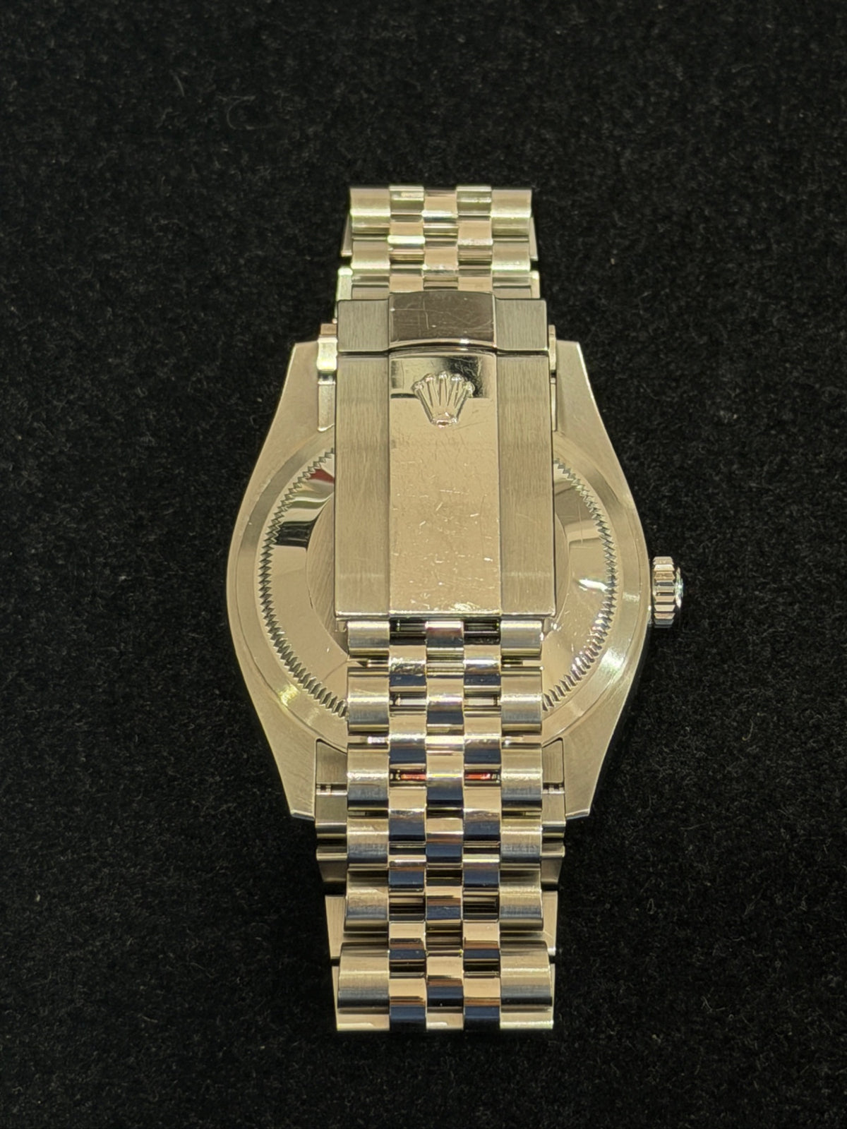 Rolex Datejust 36 Stainless Steel Blue Dial Jubilee Ref 126234 (view 9)