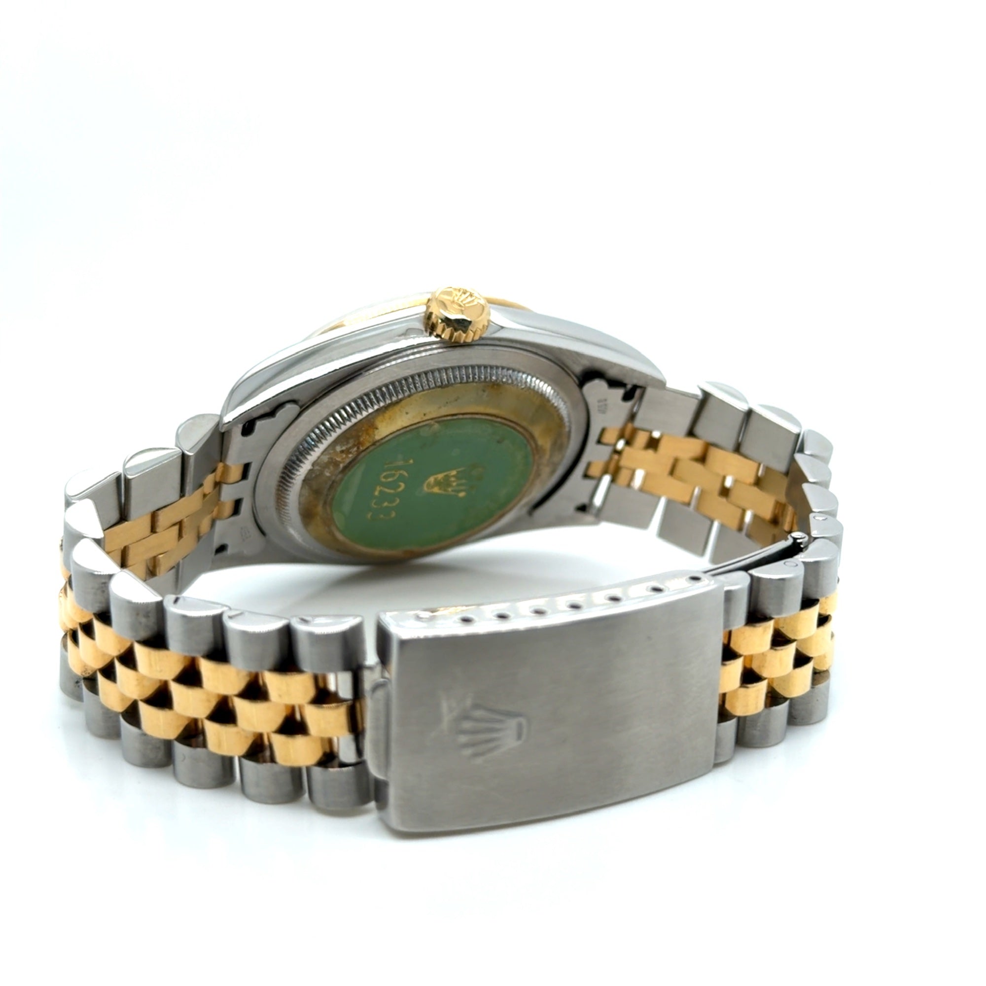 Rolex Datejust 36mm Two-Tone Steel & Gold Watch Ref. 16233