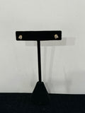 14k Yellow Gold Natural Diamond Stud Earrings 1.00 ctw Round I SI