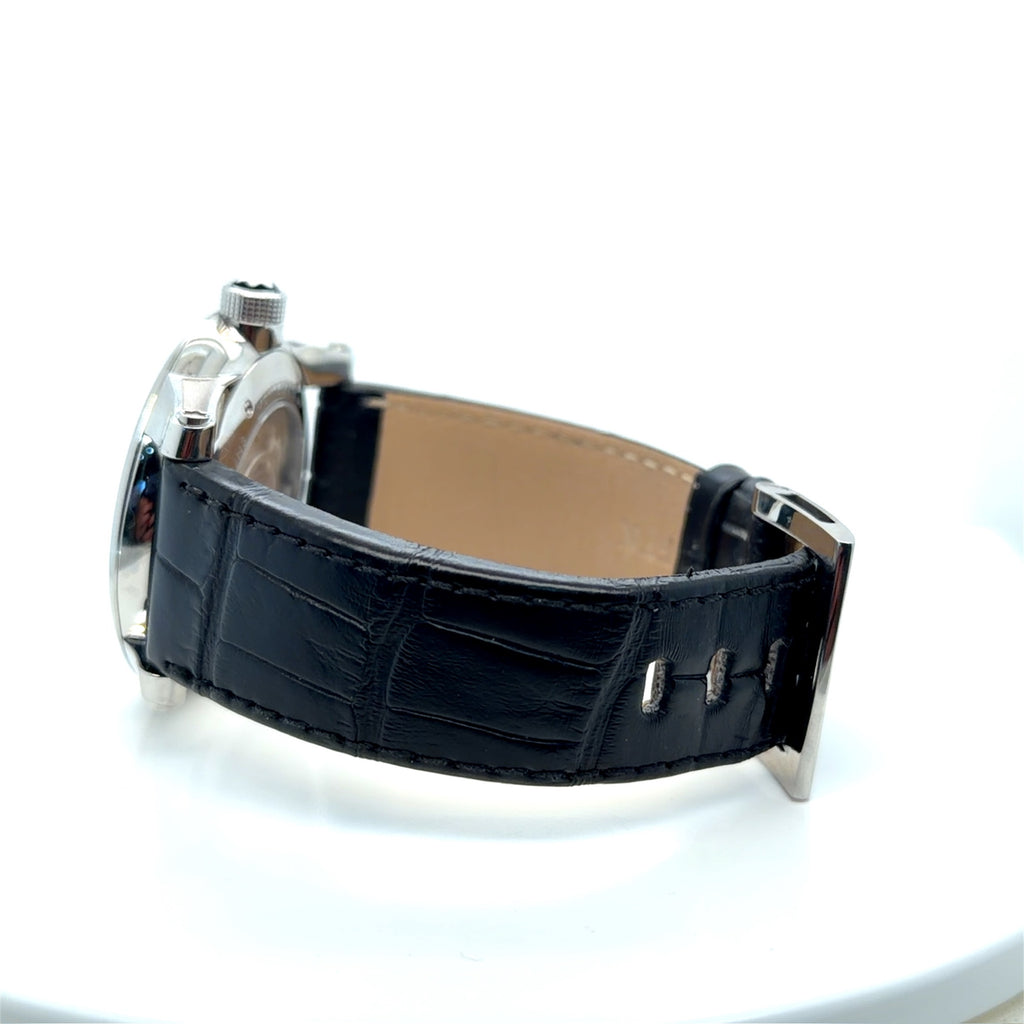 Montblanc Timewalker Automatic Stainless Steel 42mm Black Dial Watch 7285