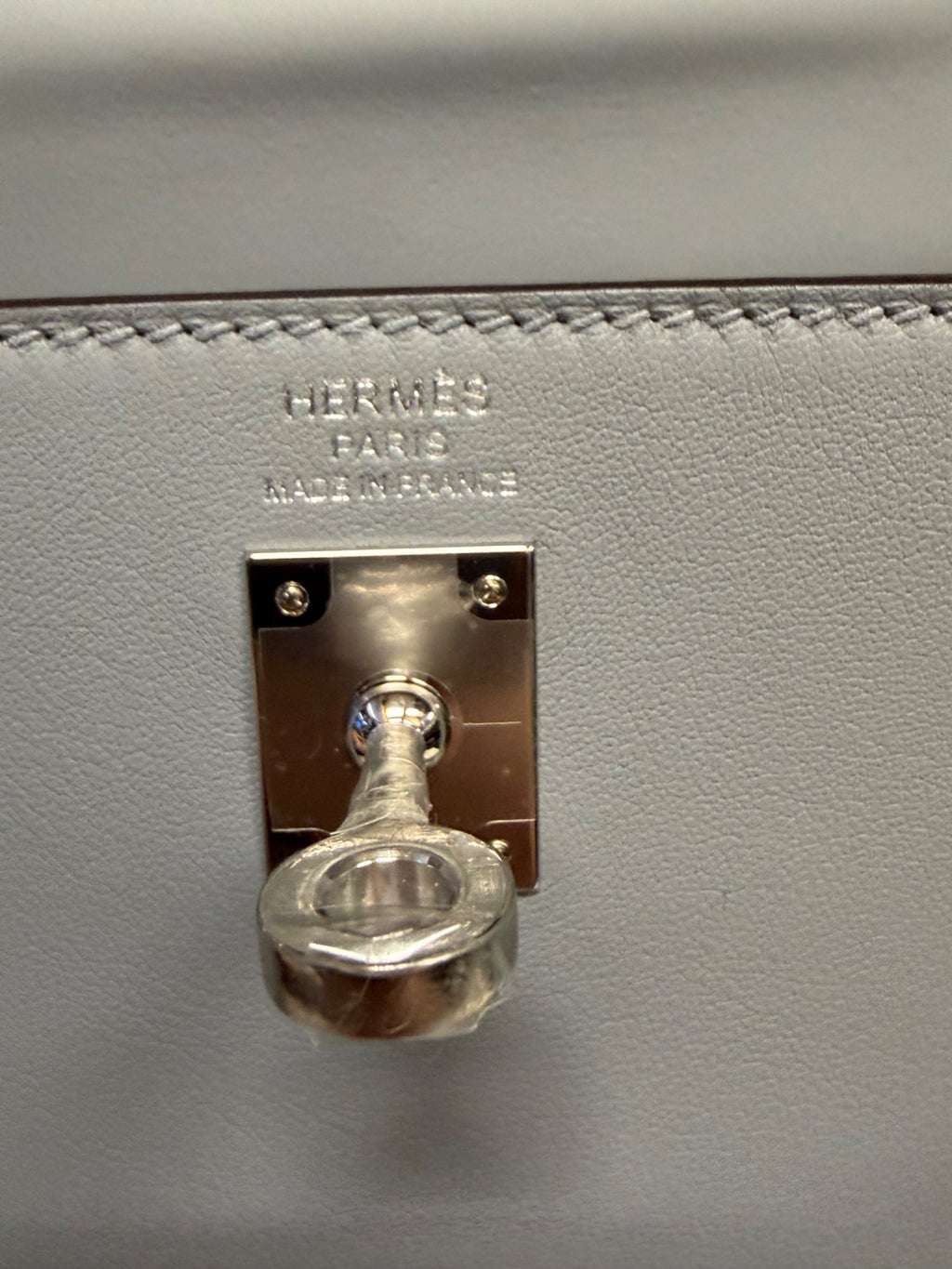 Hermès Kelly 25 Gris Pantin Swift Leather Palladium Hardware Handbag 2026 (view 10)