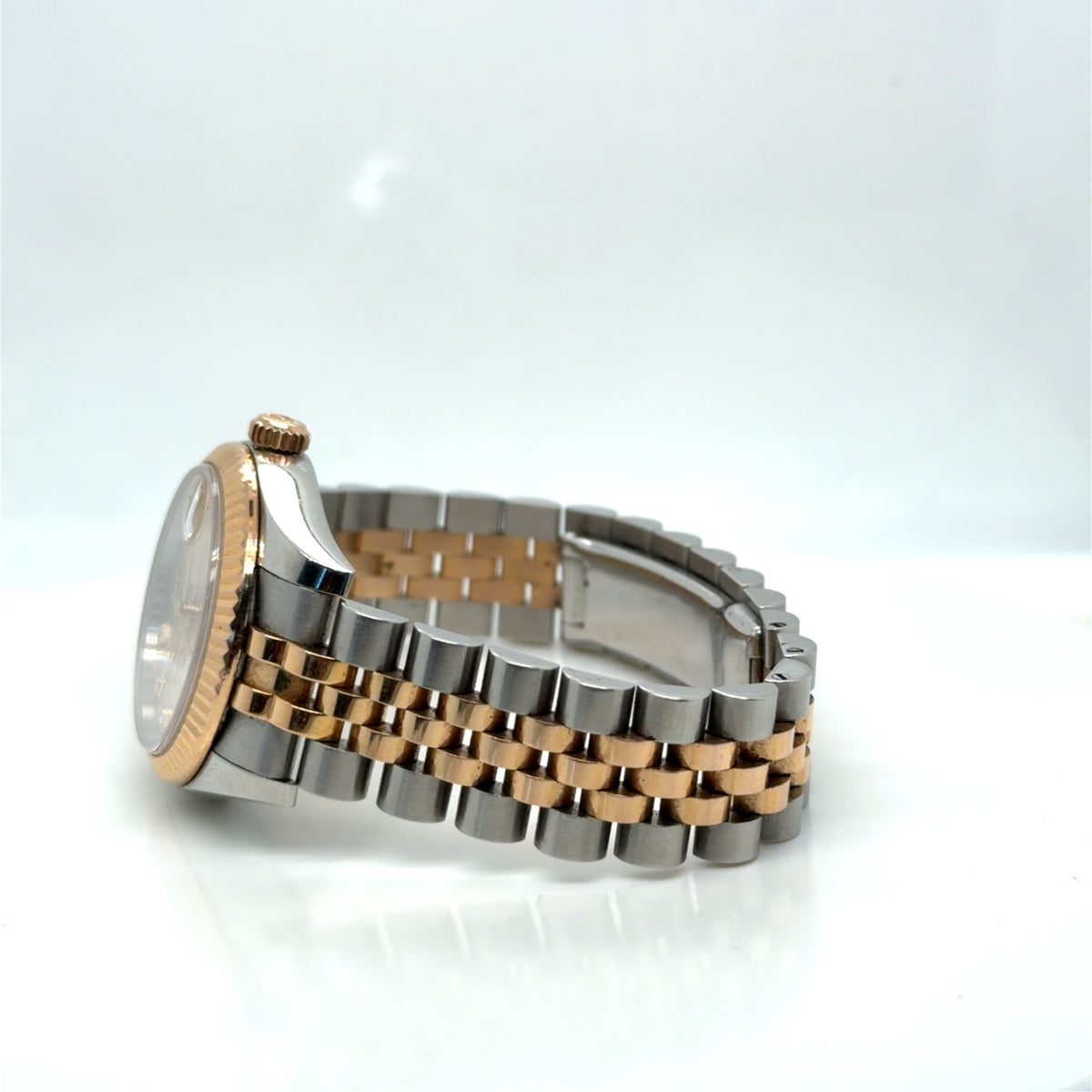 Rolex Datejust 31 178271 Two-Tone Rose Gold Pink Diamond Dial (view 7)
