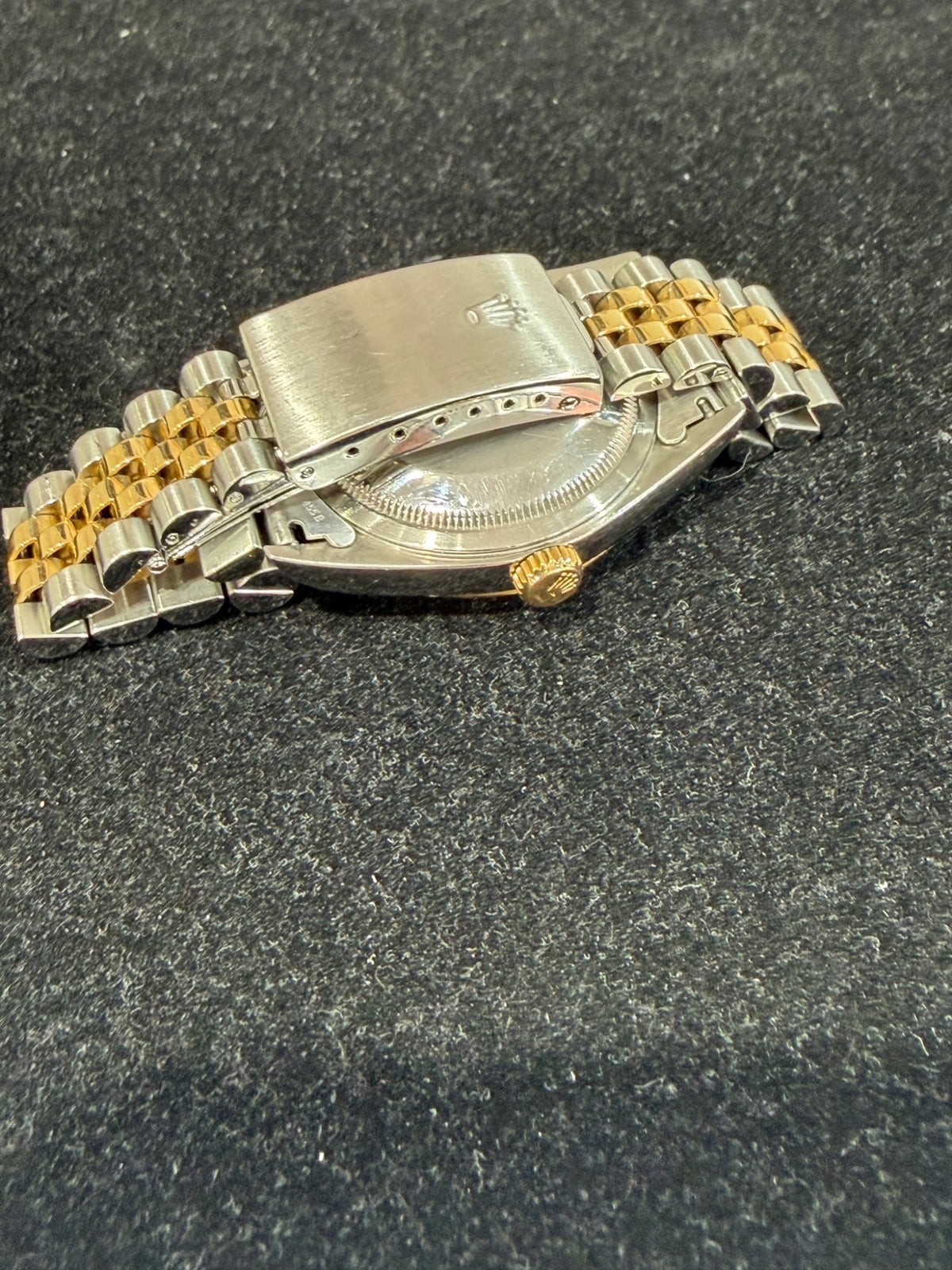 Rolex Datejust 16233 Two-Tone Steel 18k Gold Champagne Diamond Dial (view 7)