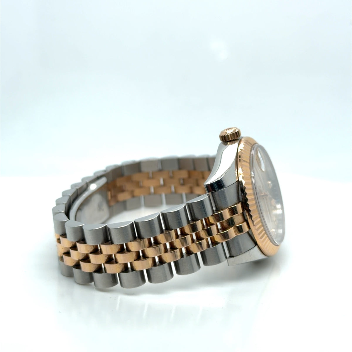Rolex Datejust 31 178271 Two-Tone Rose Gold Pink Diamond Dial (view 5)