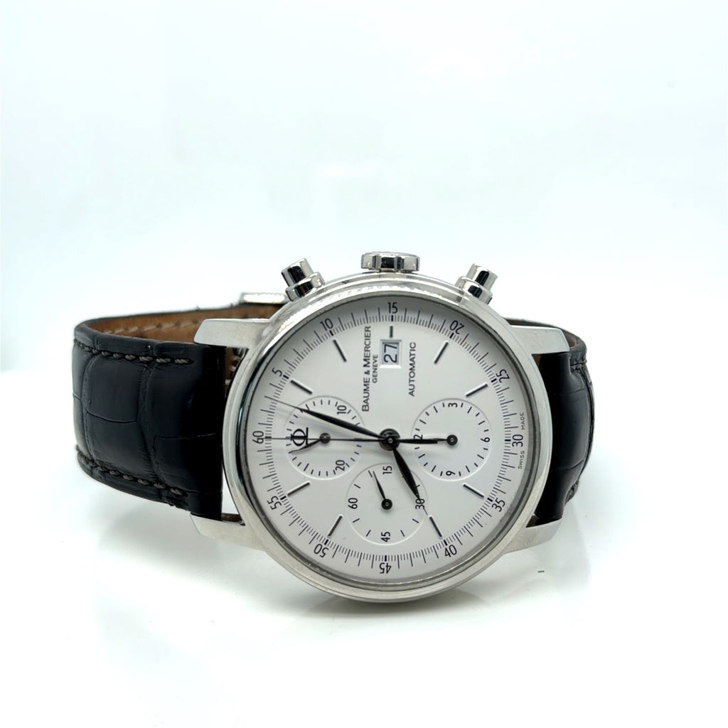 Baume & Mercier Classima XL Chronograph 42mm Steel Watch 65533 (view 2)