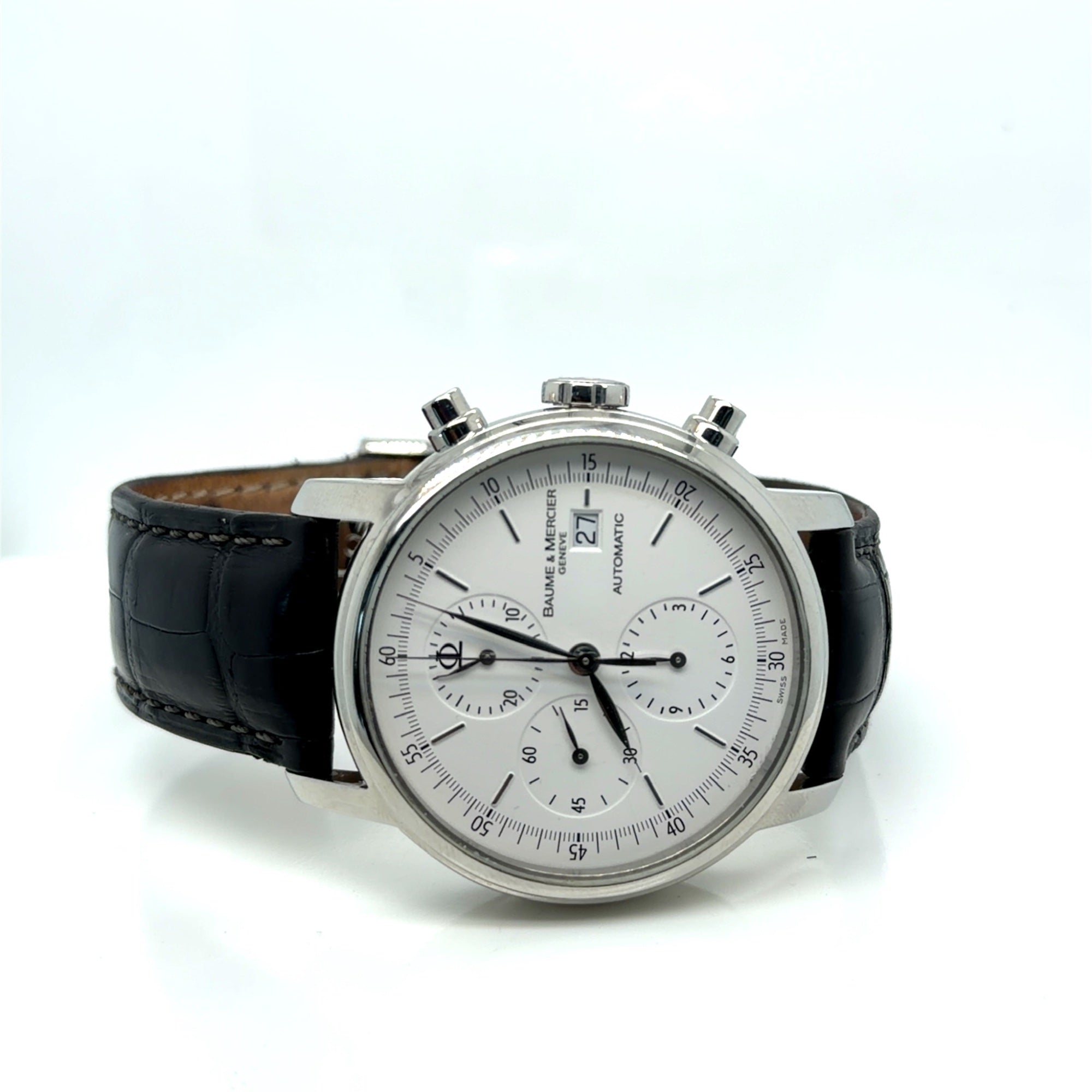 Baume & Mercier Classima XL Chronograph 42mm Steel Watch 65533 (view 2)