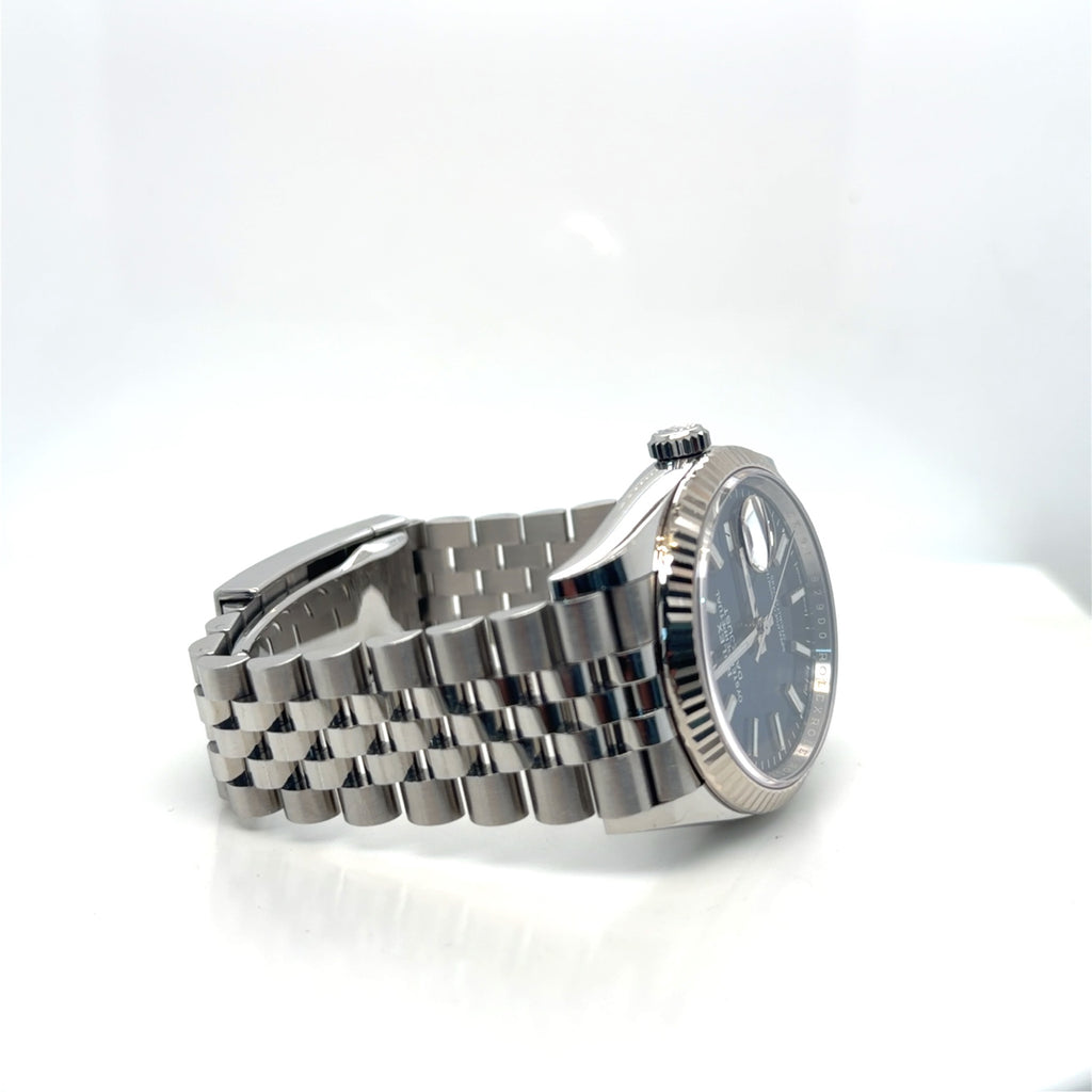 Rolex Datejust 36 Stainless Steel Blue Dial Jubilee Ref 126234 (view 5)