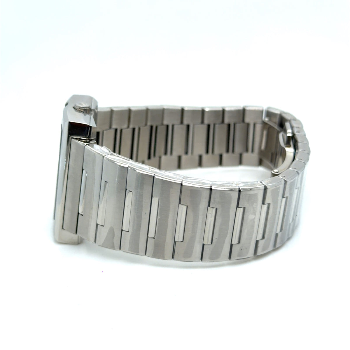 Gucci G-Rectangle 100L Stainless Steel Silver Dial Ladies Watch, Box (view 8)