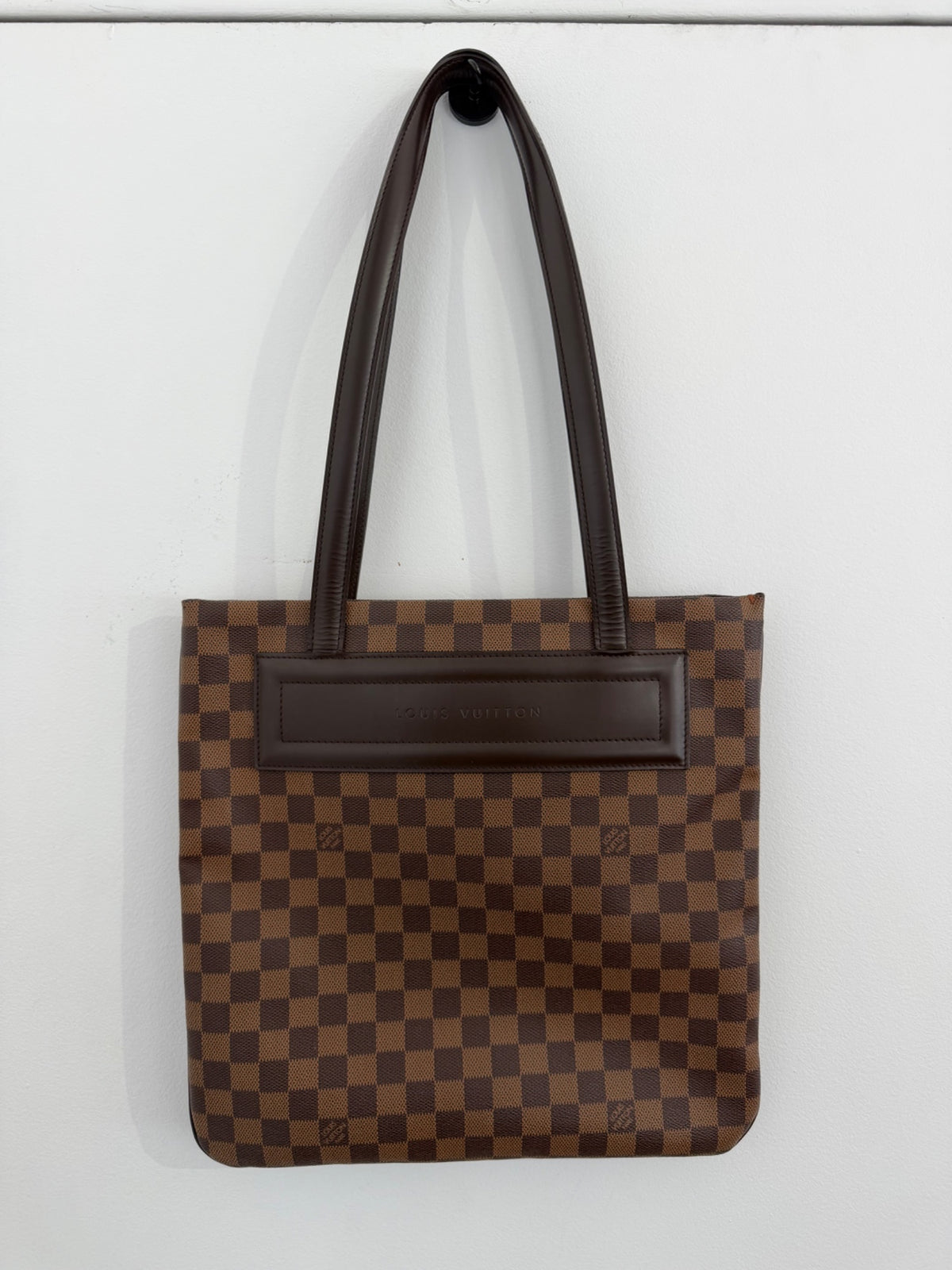 Louis Vuitton Clifton Damier Ebene Tote Shoulder Bag Brown (view 2)