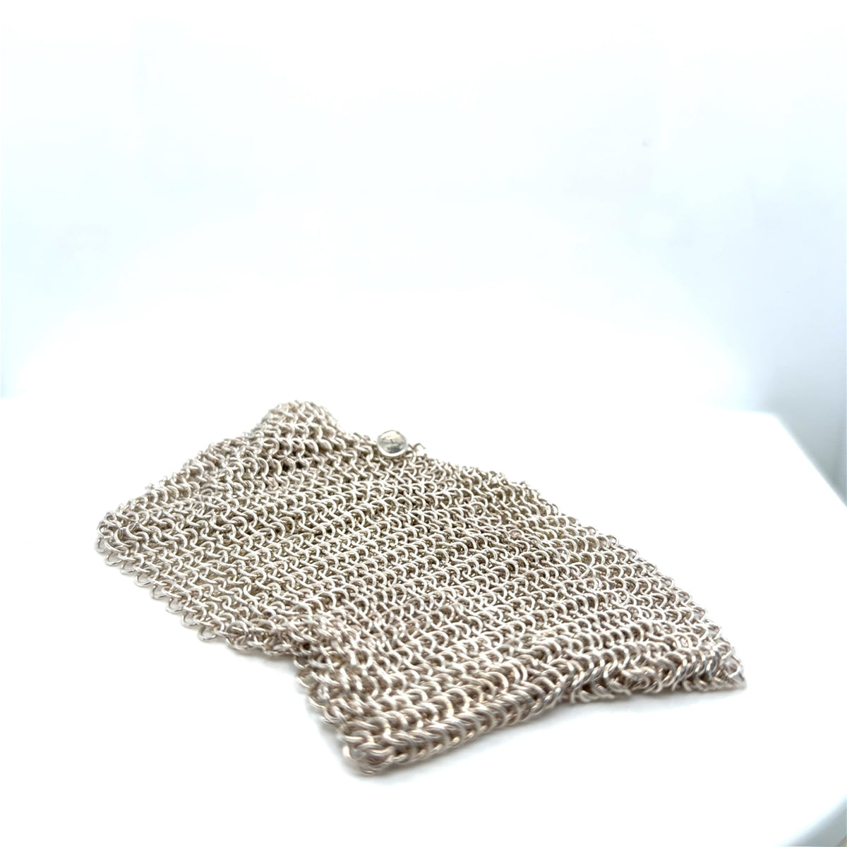 Tiffany & Co. Elsa Peretti Sterling Silver 925 Wide Mesh Cuff Large Bracelet (view 4)