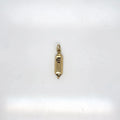 14K Yellow Gold Mezuzah Pendant Charm, Religious Jewish Keepsake