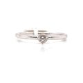 0.15ct Promise diamond ring design by WEMPE in 18KW size 7.25 — Certified Authentic | San Diego Jewelry Buyers