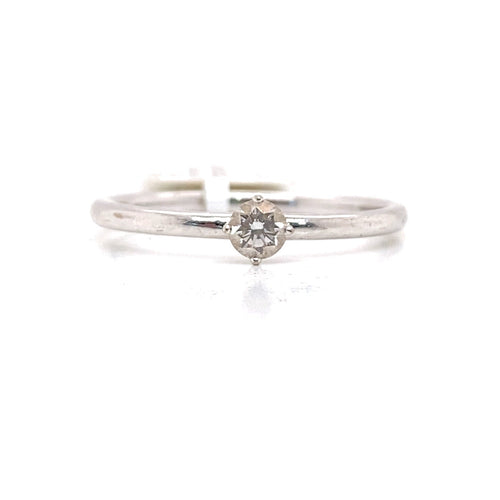 0.15ct Promise diamond ring design by WEMPE in 18KW size 7.25 — Certified Authentic | San Diego Jewelry Buyers