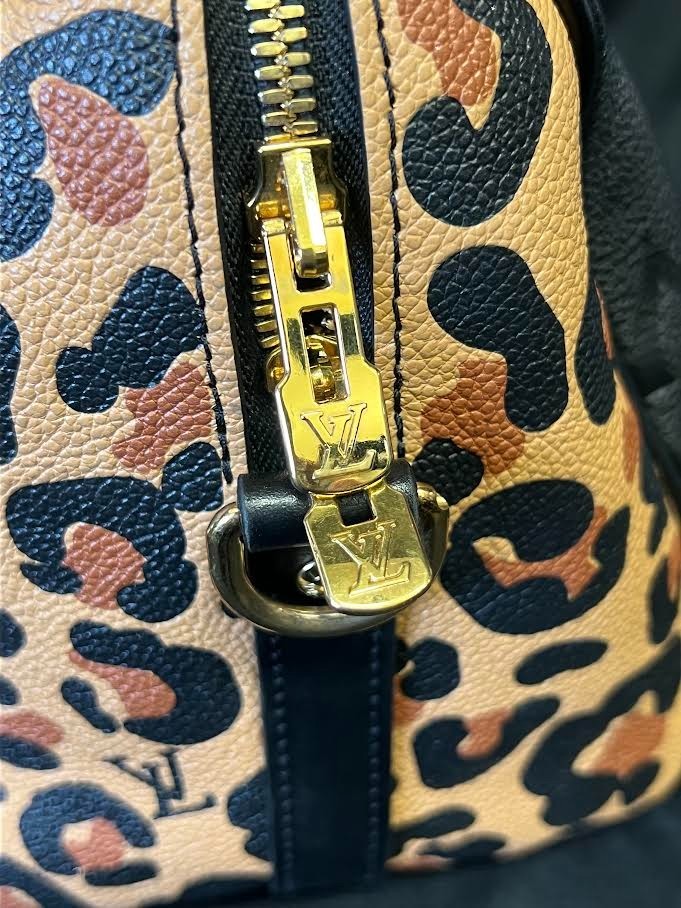 Louis Vuitton Black Monogram Wild AT Heart Speedy 25 Bandouliere Leather W Lock (view 13)