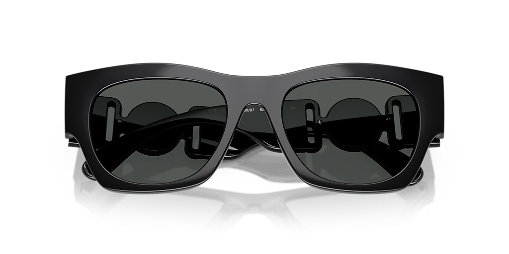VERSACE SUNGLASSES VE4479U 536087 52-19 BLACK FRAME DARK GREY LENS 140mm — view 5