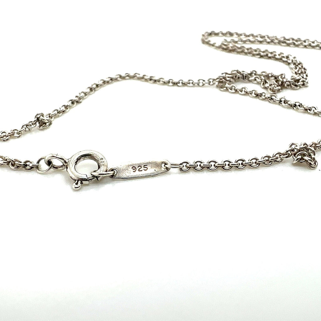 Tiffany & Co. Sterling Silver Butterlfy Pendant Necklace 16" (view 6)