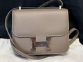 Hermes Constance 18 Shoulder Bag Etoupe Palladium Hardware Epsom Leather 2020 (view 1)