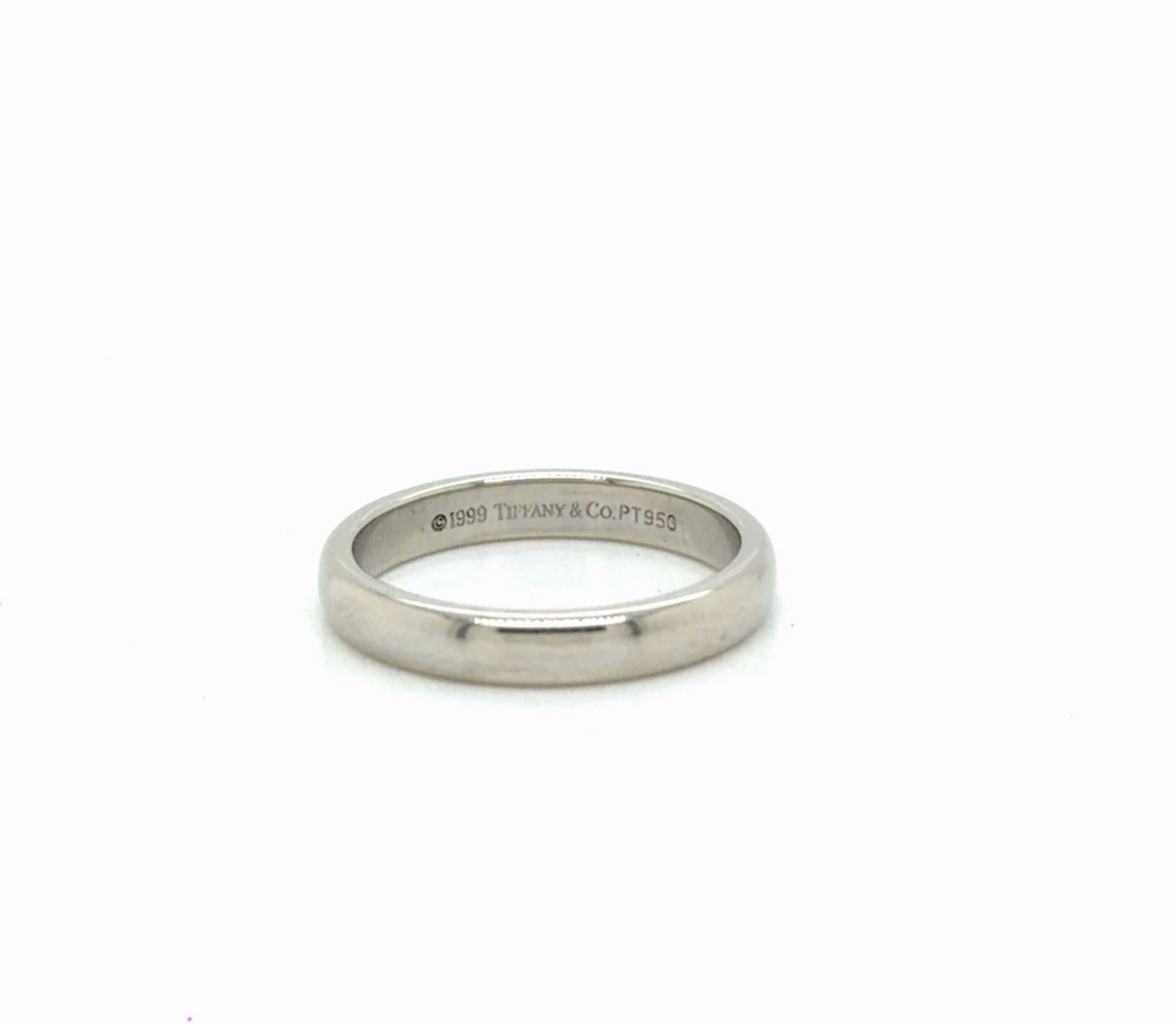 Tiffany & Co. Platinum 950 3mm Wedding Band Size 5 4.63g (view 1)