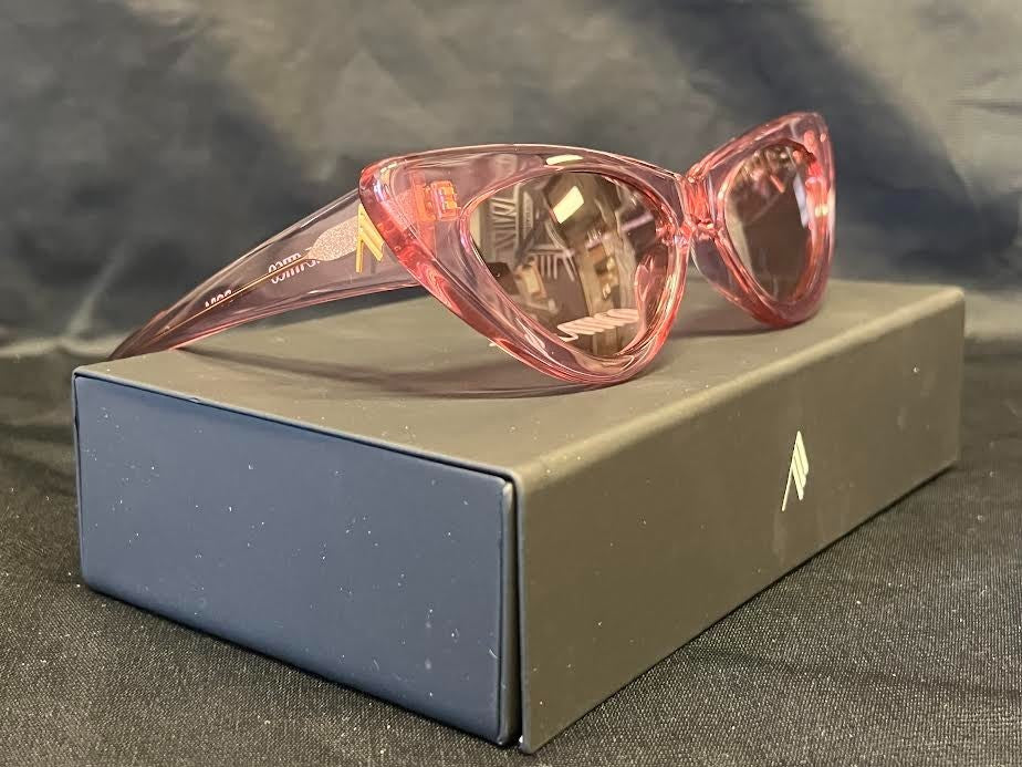 The Attico x Linda Farrow Dora Sunglasses ATTICO32C1SUN Pink 54-18-140mm (view 5)
