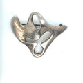 GEORG JENSEN AMOEBA BROOCH STERLING SILVER 925 VINTAGE DENMARK 322 STAMP — Certified Authentic | San Diego Jewelry Buyers