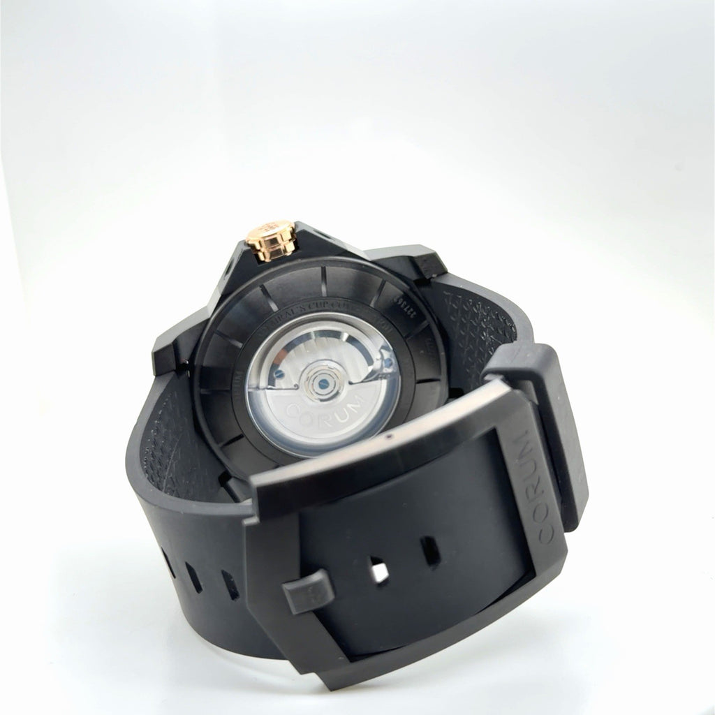 Corum Admiral's Cup 48mm 18k Rose Gold, Titanium White Dial A690/04315 (view 5)