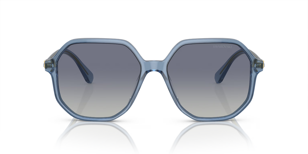 Swarovski Sunglasses SK6003 10354L Opaline Blue Frame Blue Gradient Lens 140mm (view 2)