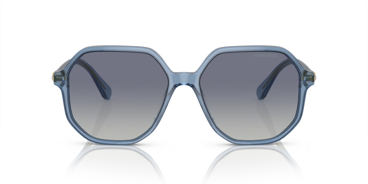 Swarovski Sunglasses SK6003 10354L Opaline Blue Frame Blue Gradient Lens 140mm (view 2)