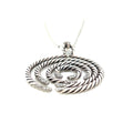 DAVID YURMAN WILLOW PENDANT NECKLACE STERLING SILVER 18" CHAIN W JEWELRY BAG — Certified Authentic | San Diego Jewelry Buyers