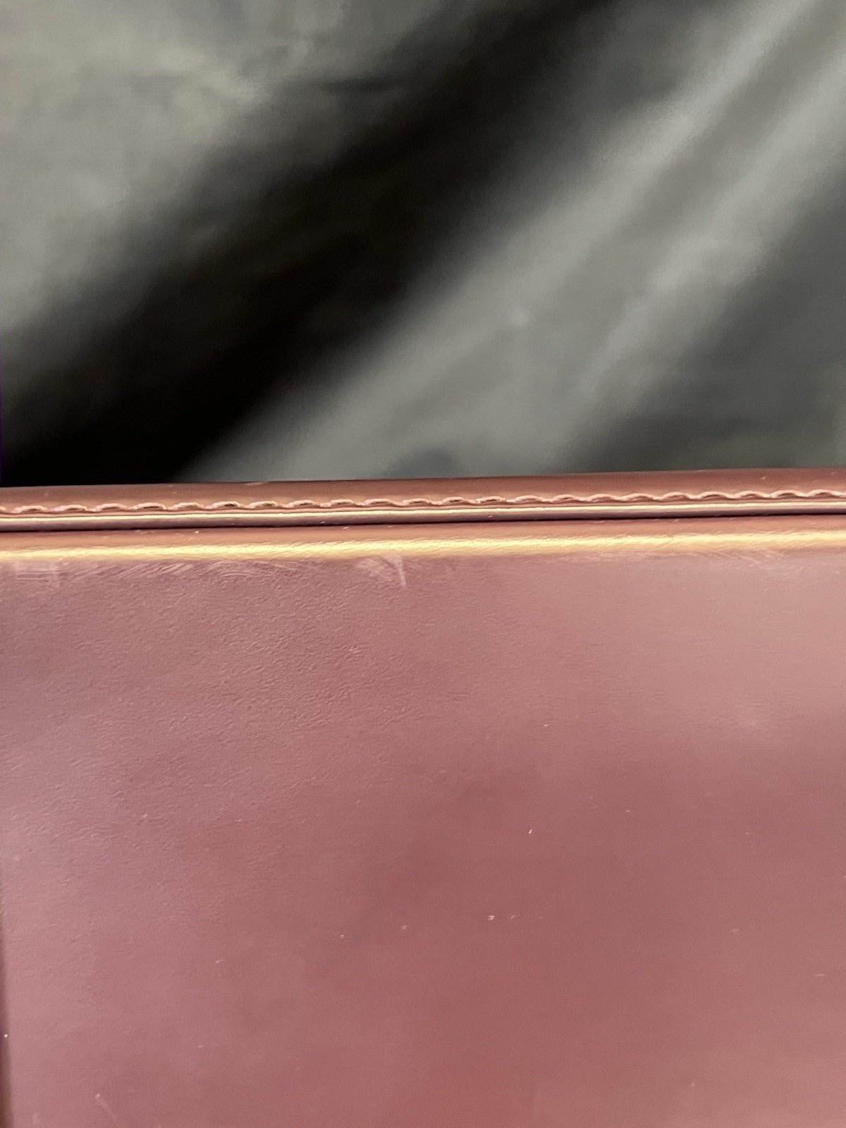 Louis Vuitton Alma PM Epi Leather Top Handle Bag Lock, Clochette, Key Plum (view 8)