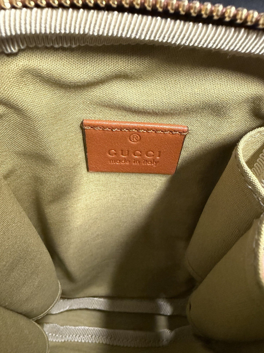 Gucci Canvas 34" Belt Bag Phone Case Beige/Brown (view 9)
