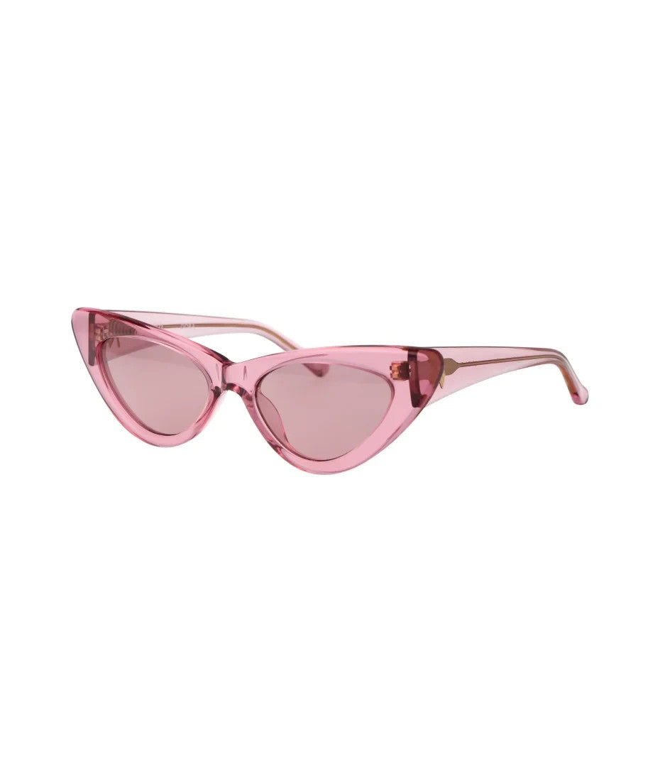 The Attico x Linda Farrow Dora Sunglasses ATTICO32C1SUN Pink 54-18-140mm (view 2)
