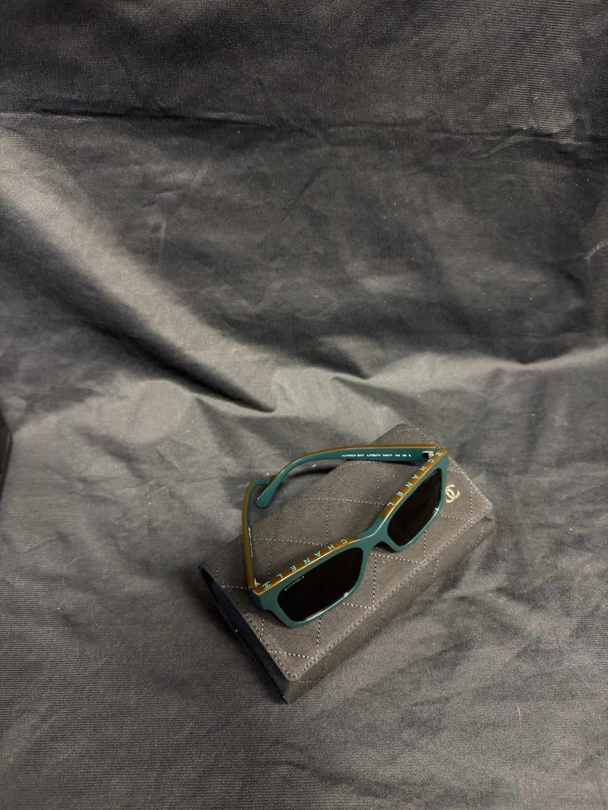 Chanel Sunglasses CH5417 Green And Kaki Dark Green — view 2