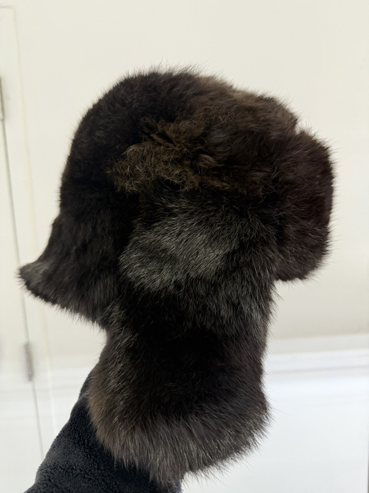 The Original Russian Experience Ushanka Fur Hat Dark Brown (Mink) 2 Fits 21 in (view 5)