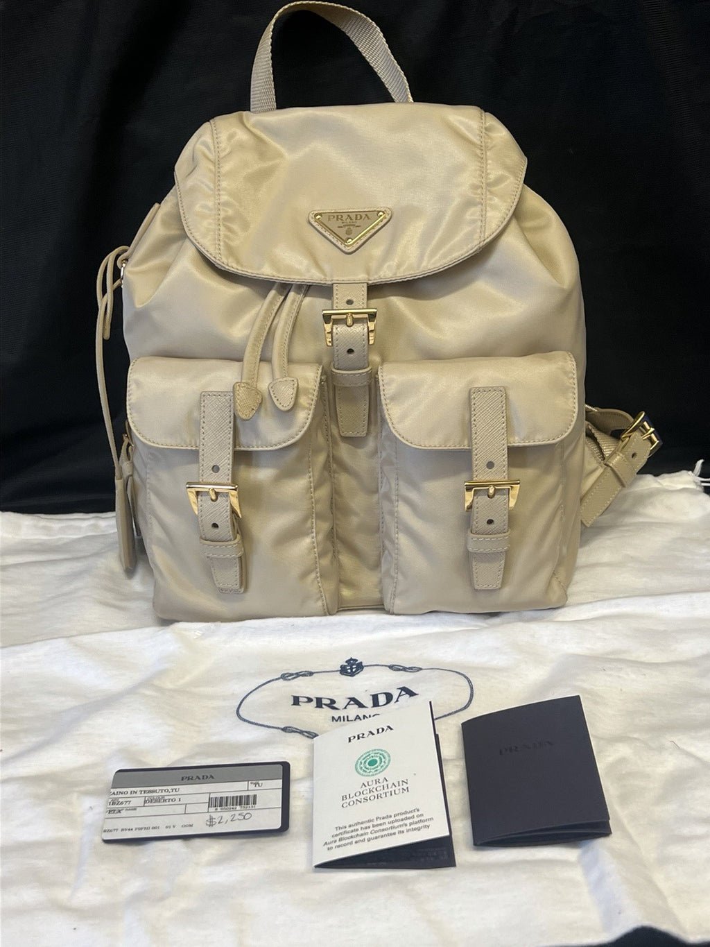 Prada Re-Edition 1978 Re-Nylon Backpack Small Desert 1BZ677_RV44_F0FHI_V_OOM (view 17)