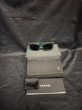 Chanel Sunglasses CH5417 Green And Kaki Dark Green (view 1)