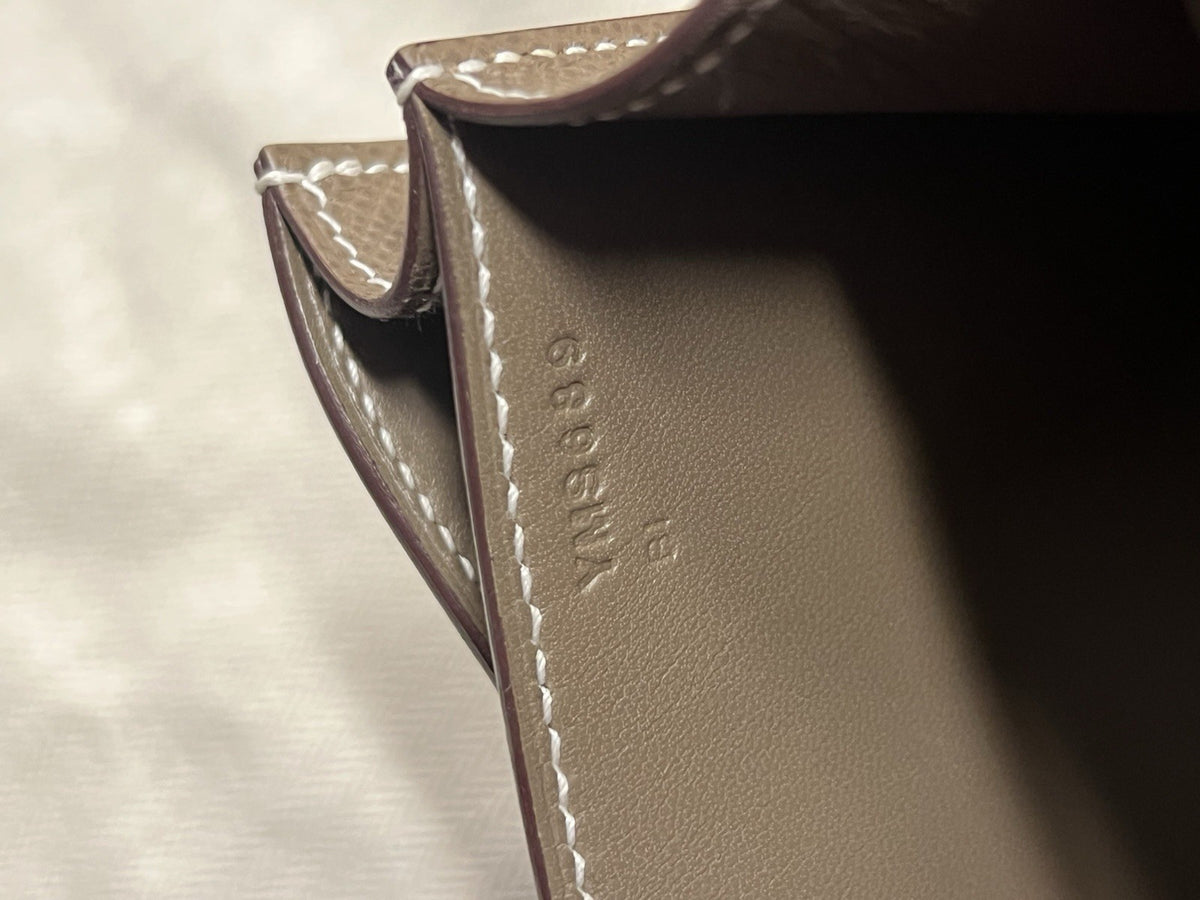 Hermes Constance 18 Shoulder Bag Etoupe Palladium Hardware Epsom Leather 2020 (view 13)