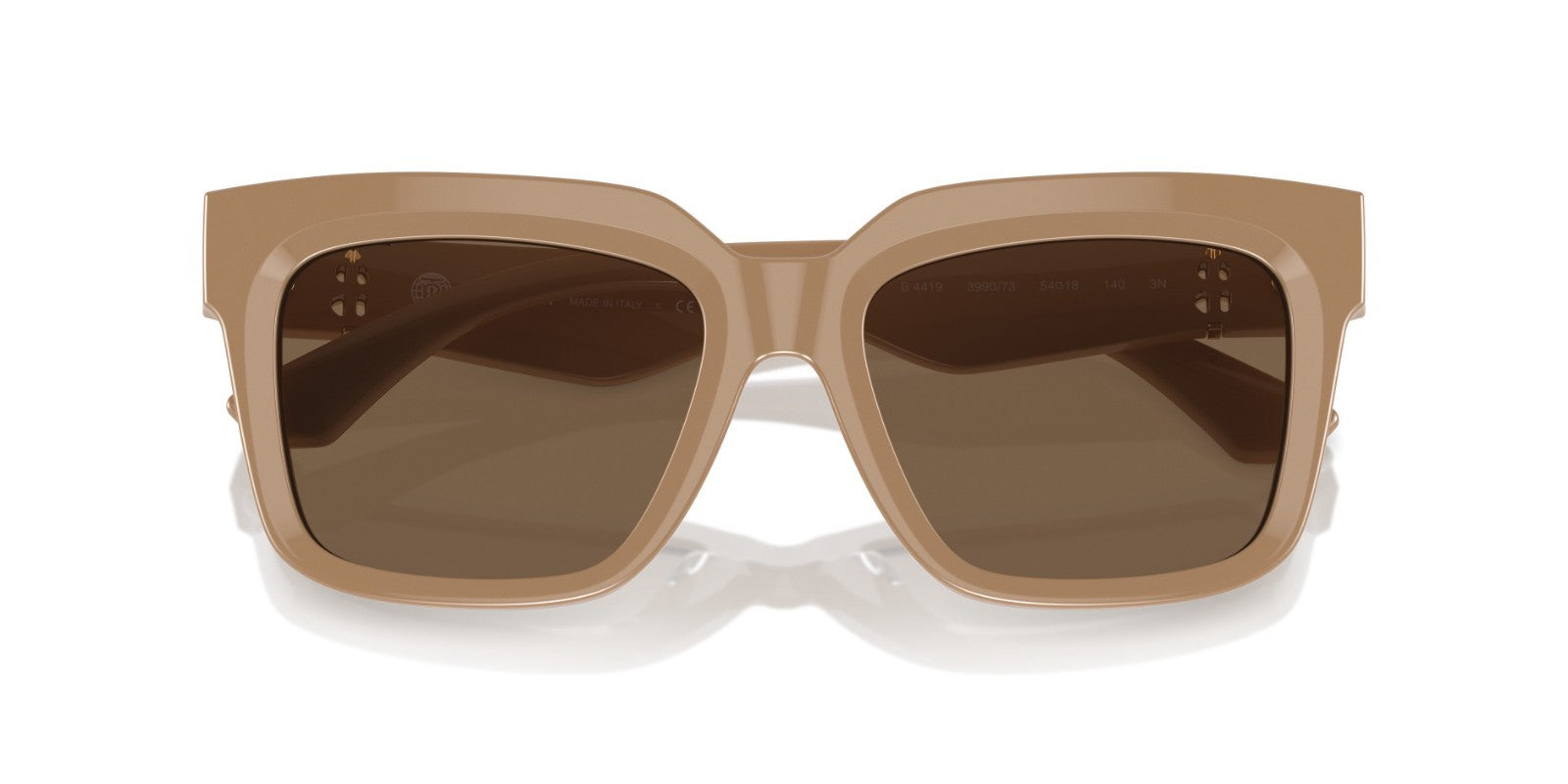 Burberry Sunglasses BE4419 Beige Dark Brown — view 5