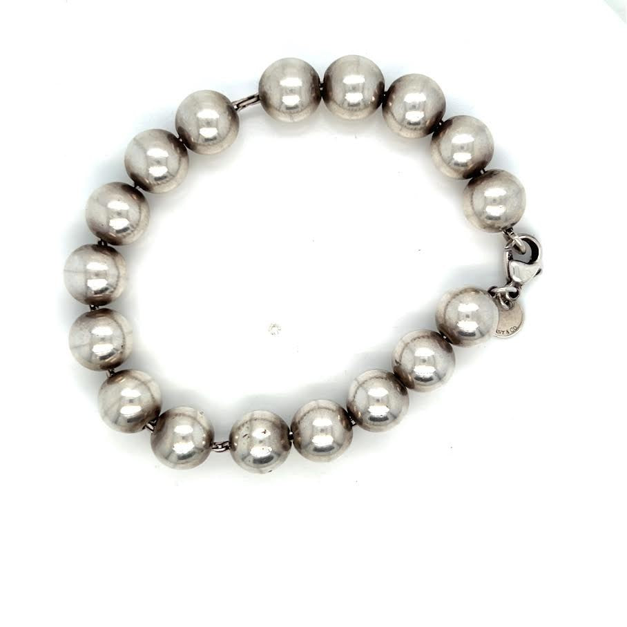Tiffany & Co. Hardwear Ball Bracelet Sterling Silver 925 Small- 7 in/10mm (view 5)