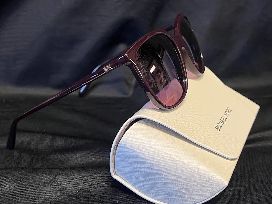 Michael Kors Anahiem Sunglasses MK2137U Cordovan/cordovan Gradient 140mm (view 7)