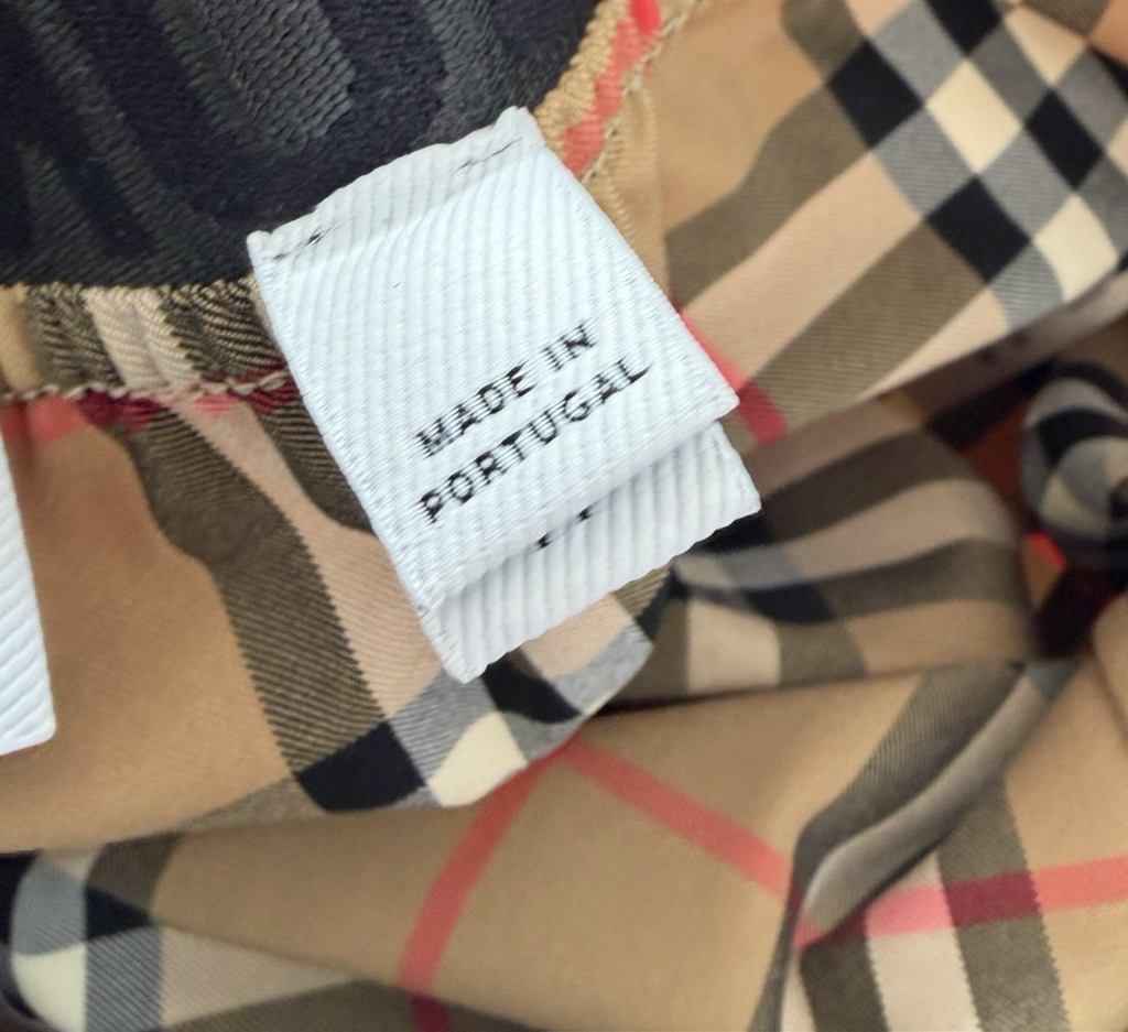 Burberry Belvoir Vintage Check Leggings Size XS (view 7)