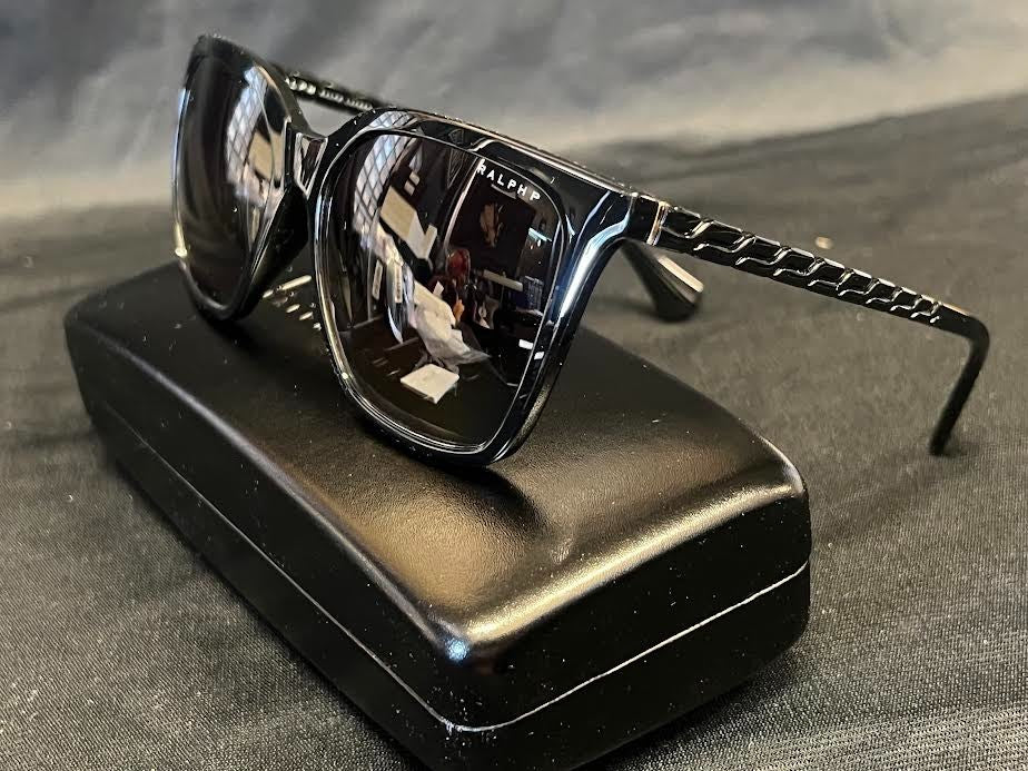 Ralph Lauren Sunglasses RA5328U 5001T3 56-17 Shiny Black/grey Gradient Polarized (view 7)