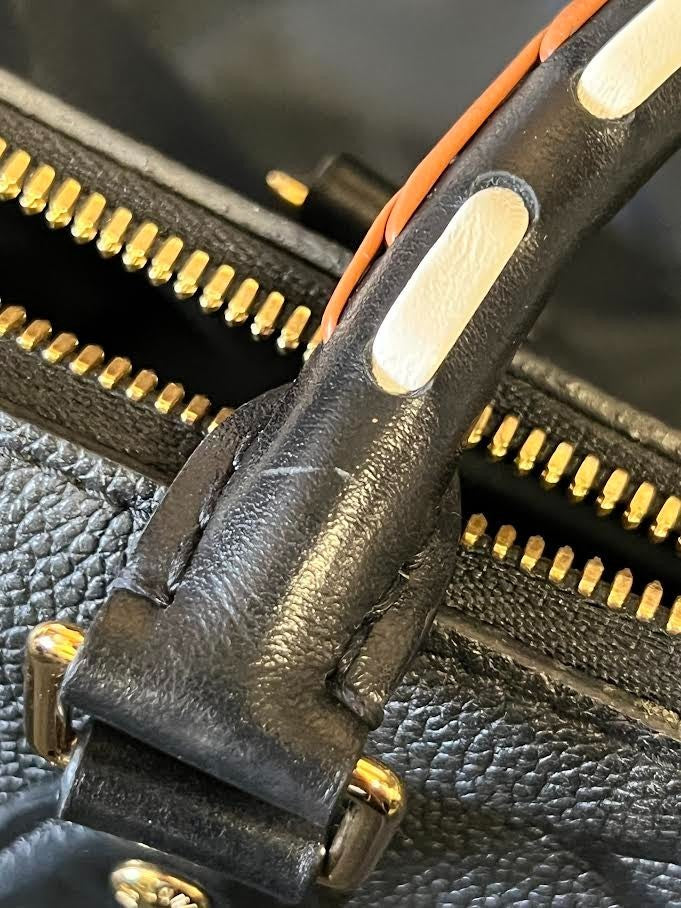 Louis Vuitton Black Monogram Wild AT Heart Speedy 25 Bandouliere Leather W Lock (view 15)